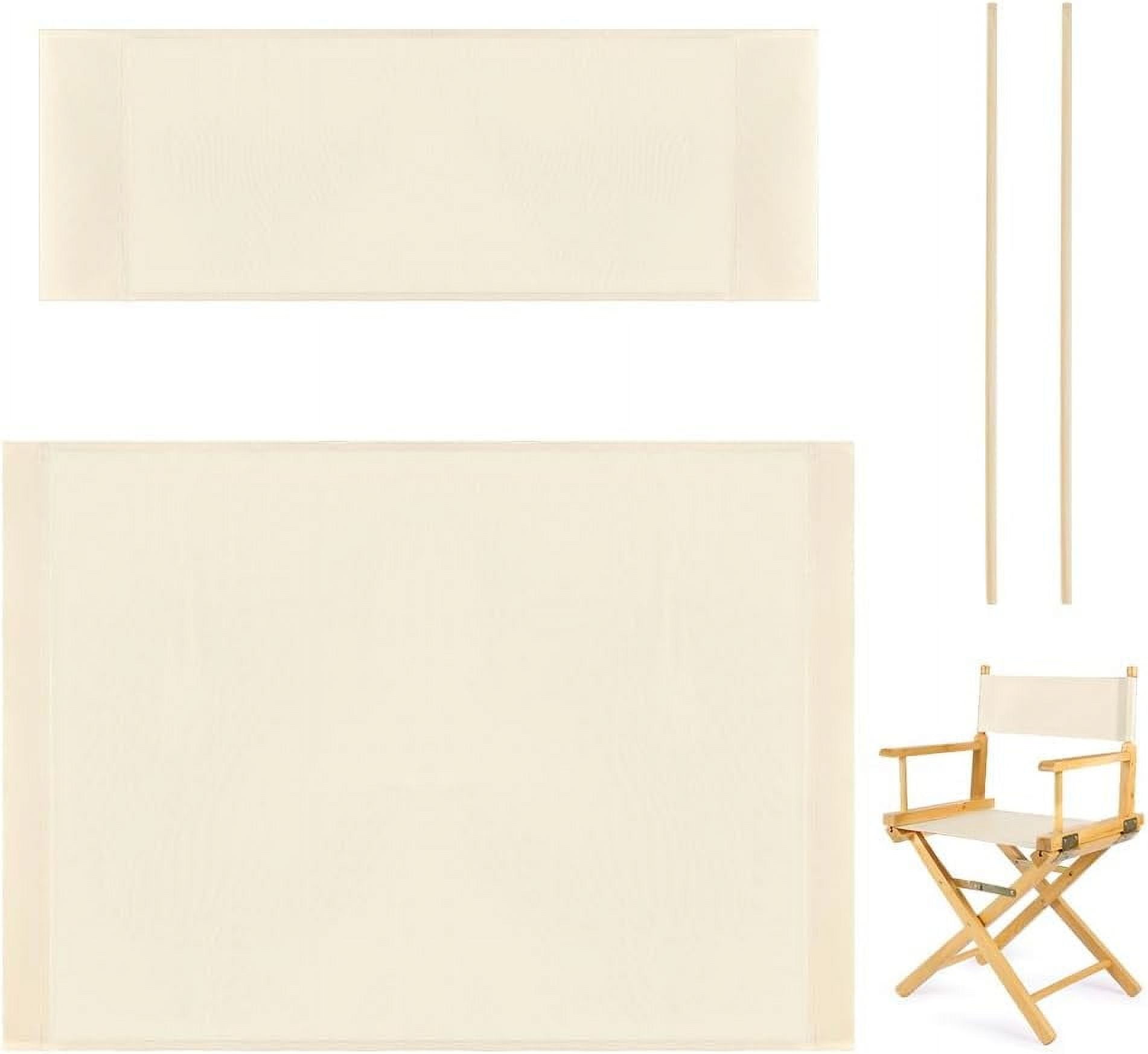 1Set Director Chair Canvas Replacement Cover Casual Directors Chair