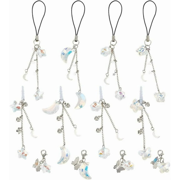 1Set Earphone Dust Plug Charm Cell Phone Charm Dust Plug Keychain Earphone Plug Cap for Headphone Mobile Plug Accessories