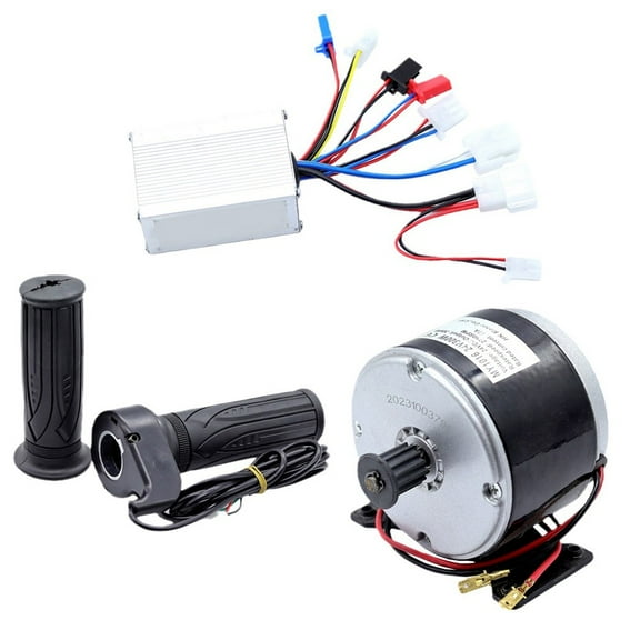 1Set Electric Scooter Controller Motor Throttle Set 24V 250W E-Scooter Controller Practical Cycling Conversion Accessories Throttle