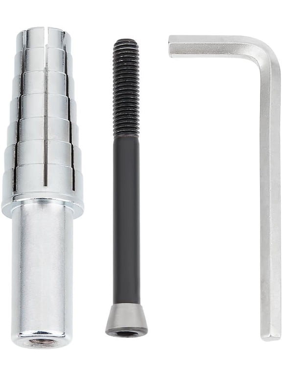 1Set Expanding Ring Mandrel with Hex Allen Key Steel Ring Stretcher Ring Mandrel for Lathe Heavy Duty Ring Shaper Tool for Ring Turning and Ring Making Ring Size 7-14 diy Stainless Steel Color