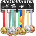 thumbnail image 1 of 1Set Gymnastics Medal Display Rack for Men Sports Medal Display Holder Male Iron Wall Mounted Hooks, 1 of 8