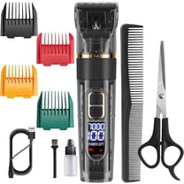 1Set Hair Clippers,Dog Grooming Clippers Kit with Led Display,Pet Clippers Grooming for Dogs Thick Coats,Low Noise Heavy Duty Pet Hair Shaver Trimmers
