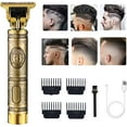 thumbnail image 1 of 1Set Hair Clippers for Men, Cordless Electric Hair Trimmer Rechargeable Beard Trimmer Shaver, Electric T Blade Trimmer Zero Gapped Edgers Clipper Hair Cutting Kit, Gift for Father, 1 of 7