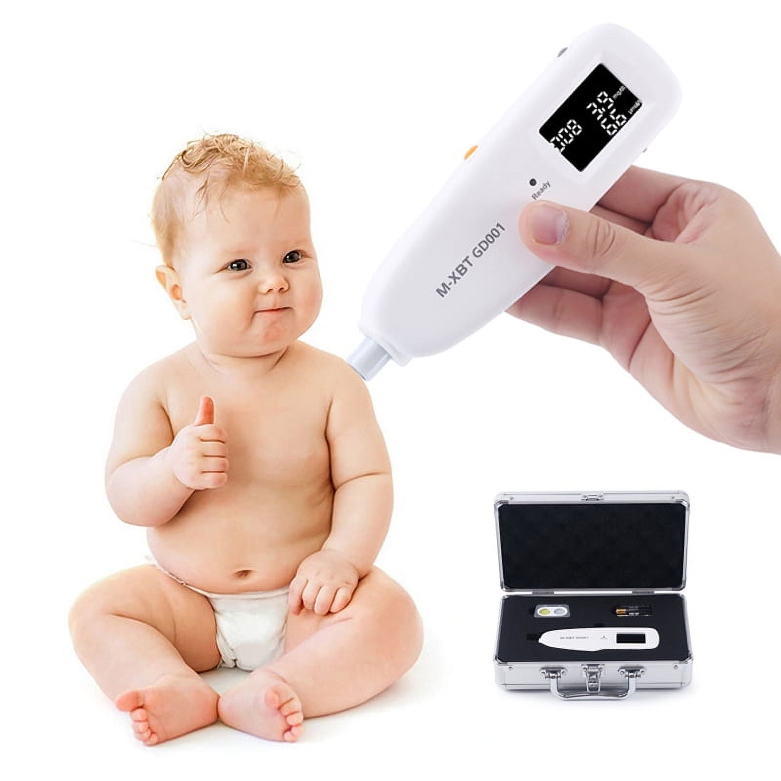 1Set Handheld Transcutaneous Jaundice DetectorPercutaneous Bilirubin