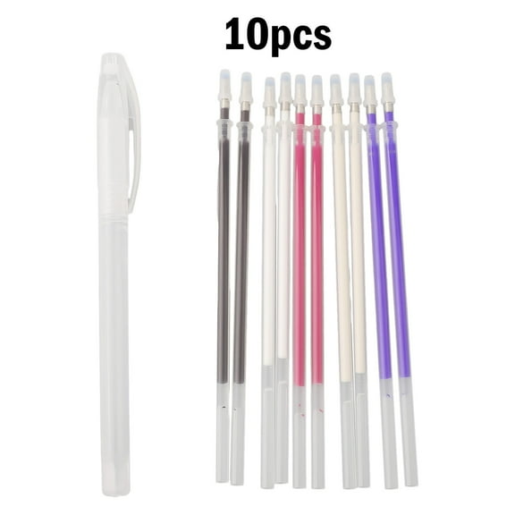 1Set Heat Erasable MagicalMarker Pen Temperature Disappearing Fabric Fabric Pens Line Marking DIY Craft Sewing Accessories