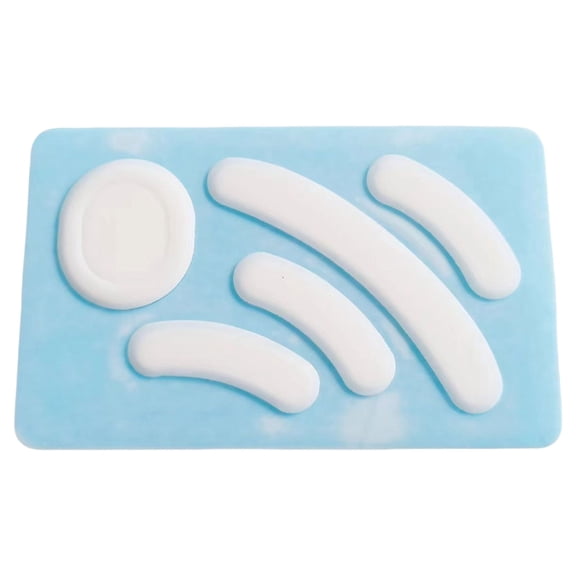 1Set ICE Edition Curved Edges Mouse Skates Mouse Feet Stickers for GPRO Wireless Mouse Glides Curved Edges