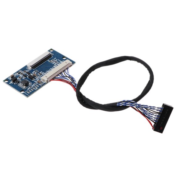 1Set LVDS 1ch 8Bit 20Pin to 40Pin TTL Signal LCD Driver Board Converter Board for 7-10.1 inch 1024x768 LCD Panel