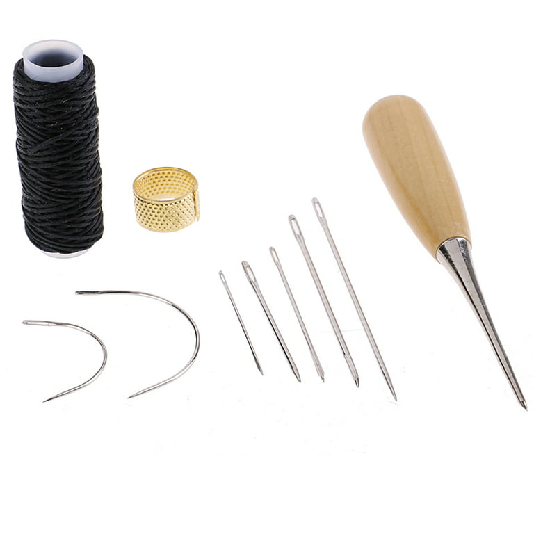 2 Sets tailors awls leather stitching Shoe Repair Kit Shoe Repair Tool Kit