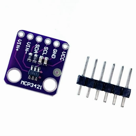 1Set MCP3421 I2C SOT23 6 Delta Sigma ADC Module MCP3421A0T For Precision Data Acquisition And Analysis