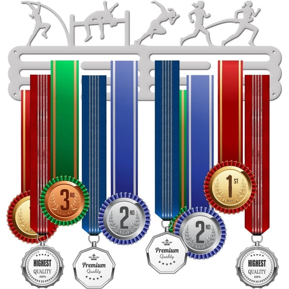 1Set Medal Hangers Women's Track and Field Medals Display Holder Rack Running Pole Vault Medal Hook