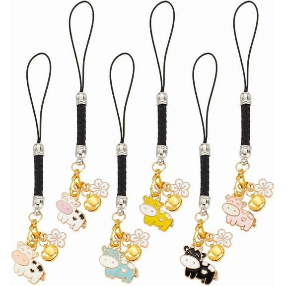 1Set Mobile Phone Charms Japanese Style Phone Charm Alloy Charms Cellphone Strap Pendant for Backpack Wallet Keychain Pendant Accessories