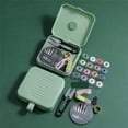thumbnail image 1 of 1Set Needle and Thread Kit, Travel Sewing Kit, Multifunctional Sewing Accessories with Buckle Storage Box, Adults Needle Thread Emergency Accessories for Home or Travel, Green, 1 of 6