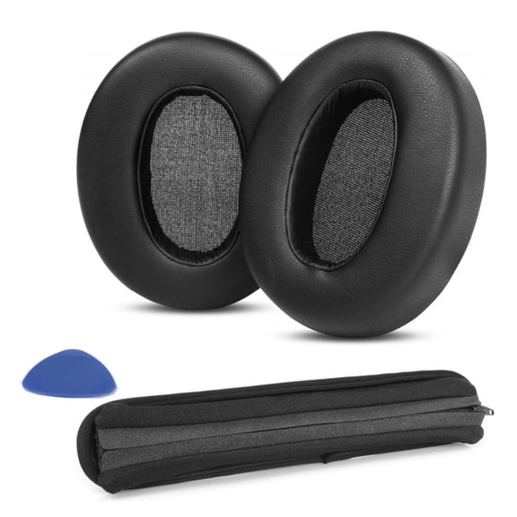 1Set New Sponges Ear Pad Headbands for WH-XB910N Gaming Headsets