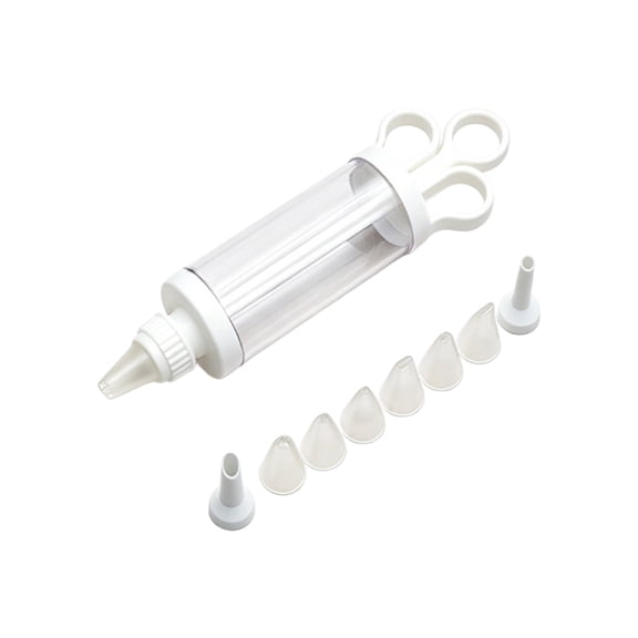 1Set Nontoxic ABS Frosts Nozzles Ergonomic Piping Tip For Artistic Dessert Design And Handmade Pastries Making