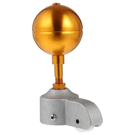 1Set Outdoor Flagpole Ball Aluminum Alloy Plated Silver Accessory Easy Install Replacement