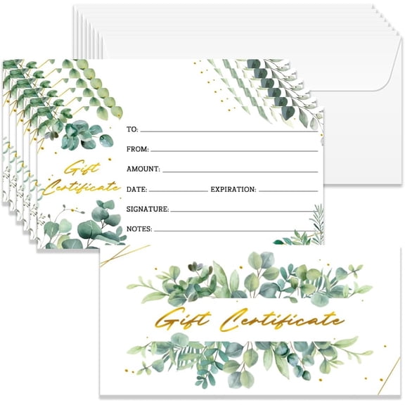 1Set Paper Gift Card Invitation Cards for Birthday Wedding Party Rectangle Leaf 170x85mm 40pcs/set craft