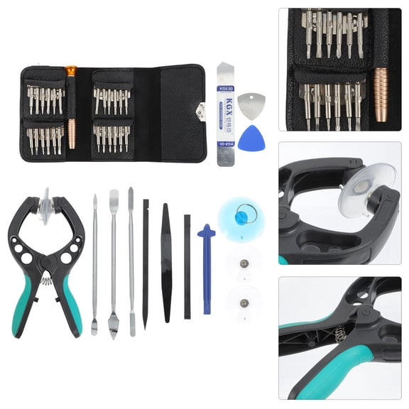 1Set Phone Removing Screwdriver Kit with Wear-Resistant Tips for Camera and Keyboard Repair