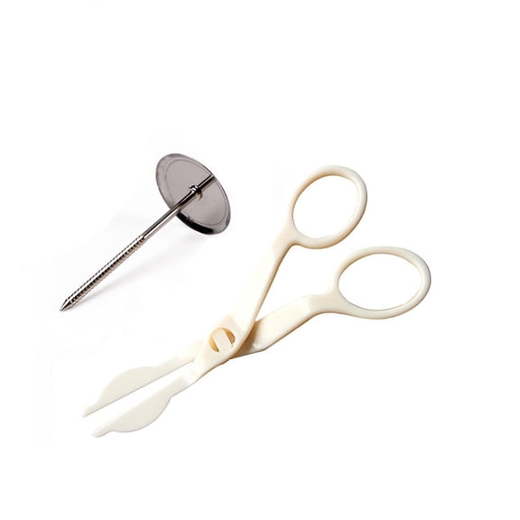 1Set Piping Flower Scissors+Nail Icing Bake Tool