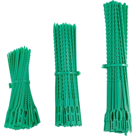 1Set Plastic Reusable Multi-Purpose Cable Ties Gear Tie Wraps Soft Twist Ties Medium Sea Green 132x4~9x1~1.5mm Hole: 8x3.5mm & 10x5mm