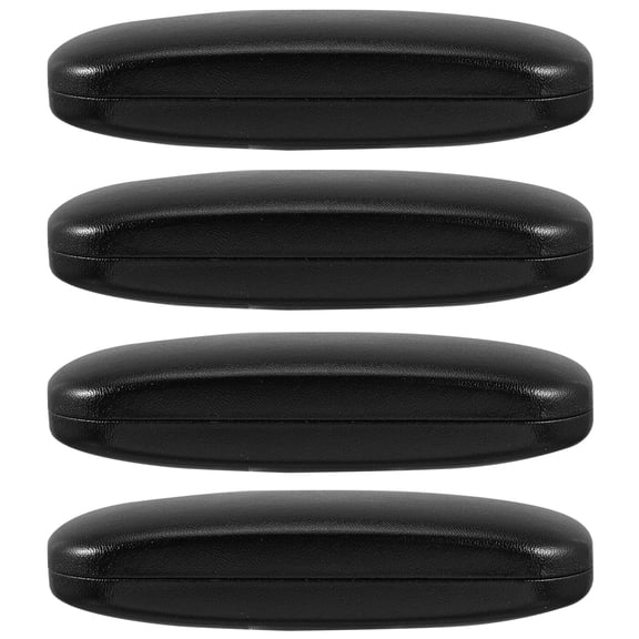 Milisten 1Set Stylish Black Glasses Protector Made of PVC and Metal for Everyday Use