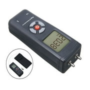 1Set Portable Manometer ABS Manometer Digital Handheld Air Vacuum Gas Pressure Gauge Meter