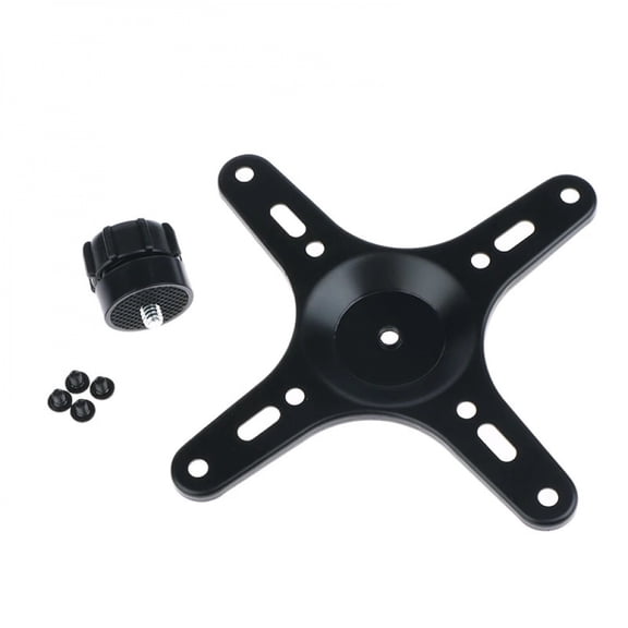 1Set Portable Monitor Mounting Bracket Plate VESA 1/4 Inch Screw Hole To 100x100MM 75x75MM M4 Screw Set Wall Mount Holder