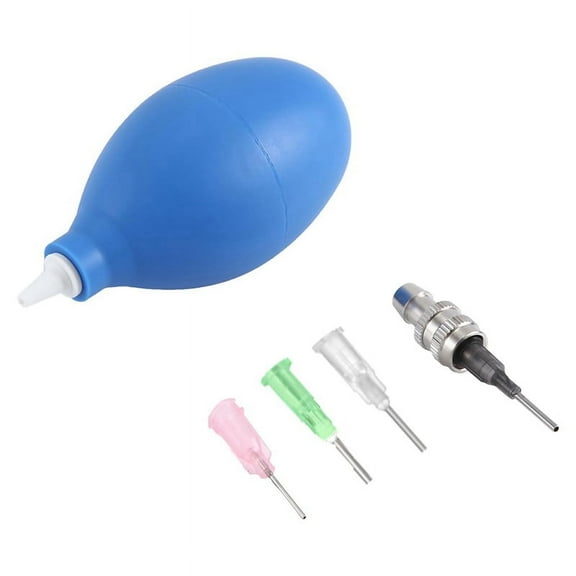 1Set Pottery Tools Supplies Ceramic Precision Applicator 3 Ounce Set Applicator Tips (Blue),1 x tool kit,Blue