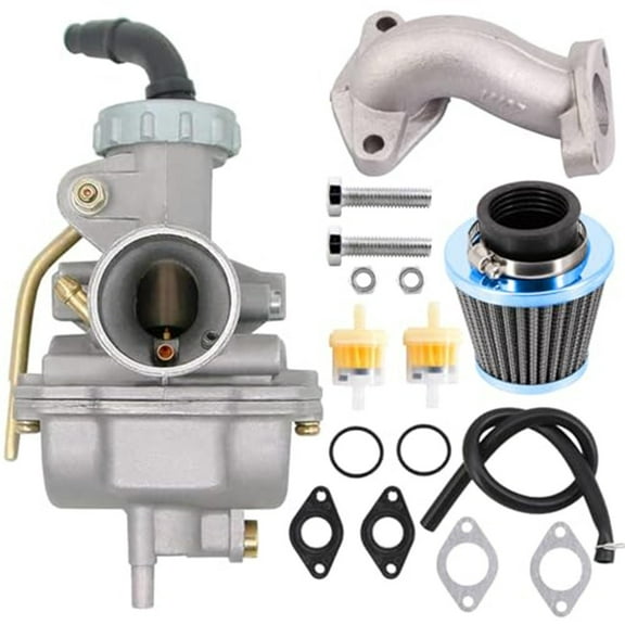 1Set Pz20 Carburetor Kit With Fuel Line/Gaskets/Air Filter For Taotao For Sunl Roketa Honda-Atv And Dirt Bike Garden Power Tool