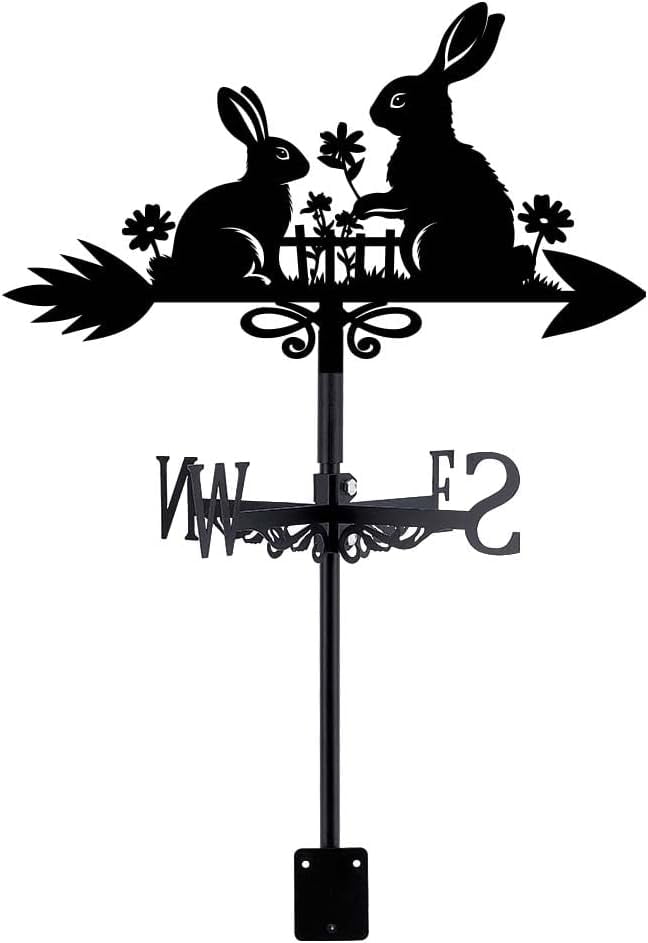 Decorative Wind Vane Weathervane Garden Mount Yard Stake Stainless