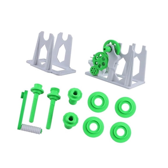 1Set Ready to Use Hand Crank Filament Spool Winder for 3D Printing Materials Efficient Winding Prevents Tangling