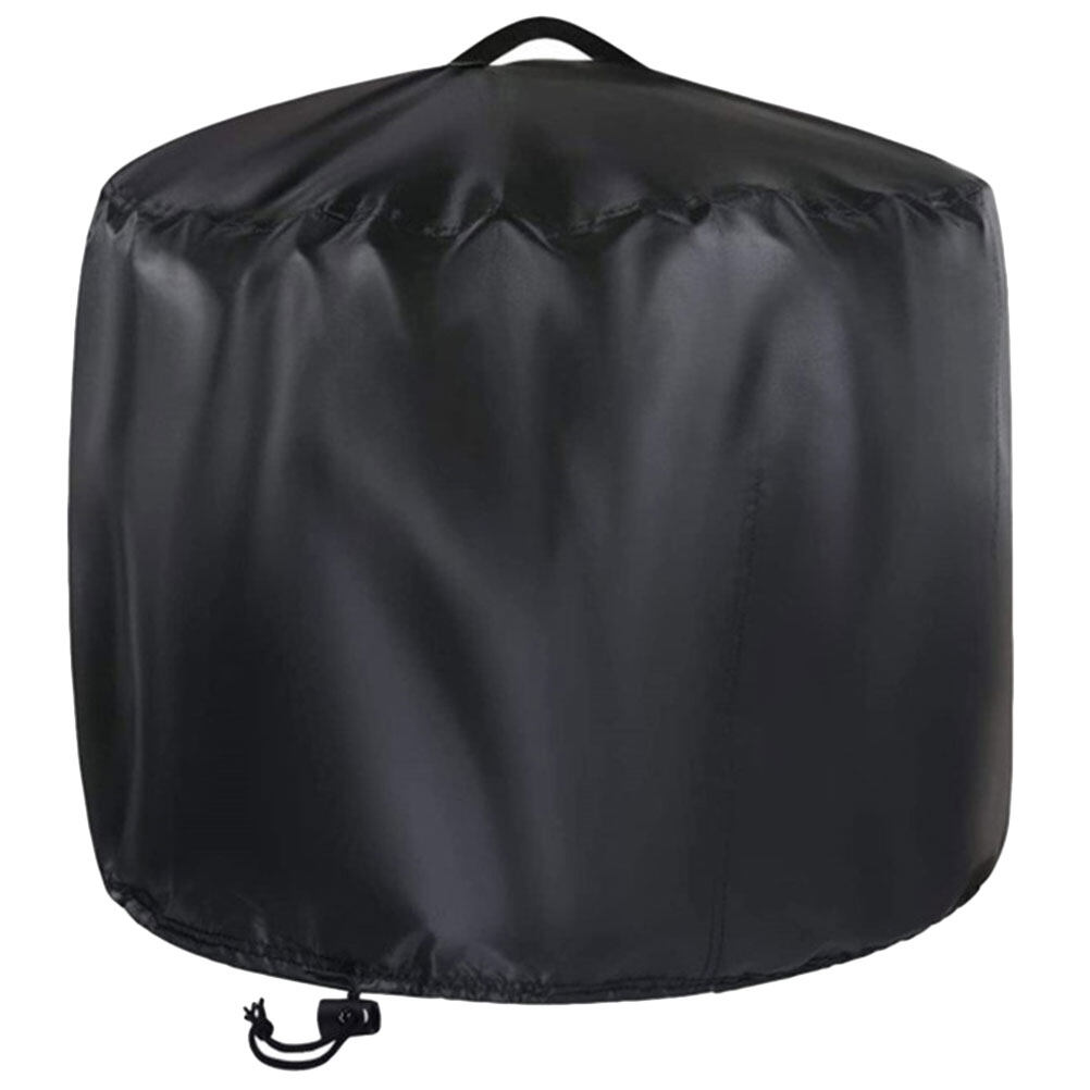 1Set Round Fire Pit Cover Outdoor Fireplace Protector Dust-proof Patio Fire Pit Cover