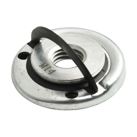 1Set Self-Locking Pressure Plate For M14 Interface Quick Release Self-Locking Grinder Pressing Plate Flange Nut Power Chuck Kit A Smile Home