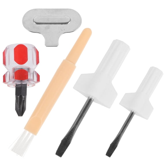 1Set Sewing Machine Screwdriver Kit Made of Durable Metal and Plastic for Repair and Cleaning