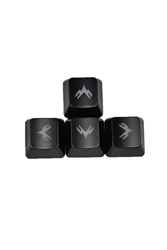1Set Shine Through Keycaps ABS Backlit Shine-Through Mechanical Keyboard Keycap Arrowkey Wasd Directions Oem Profile