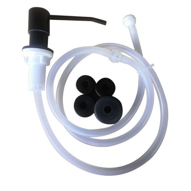 1Set Stainless Steel Liquid Soap Dispenser Builtin Lotion Pump