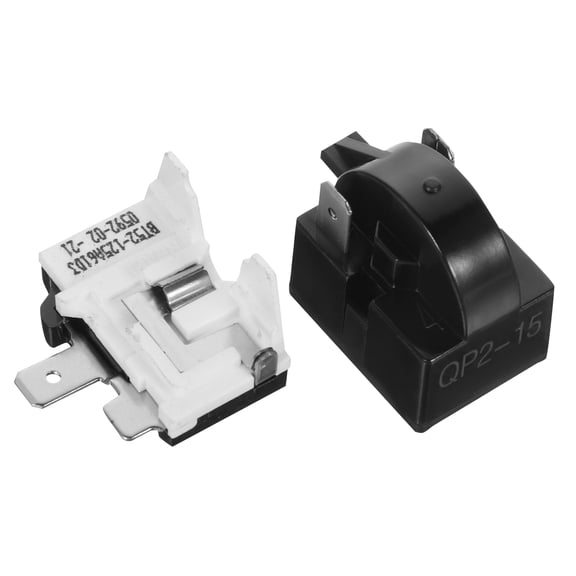 1Set Starter Overload Protector for Refrigerator Freezer and Beverage Cooler Lightweight Iron