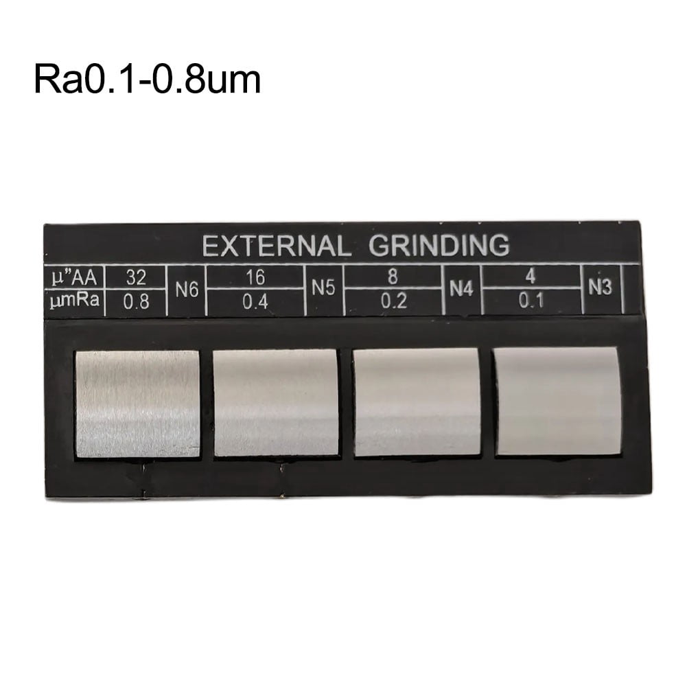 1Set Surface-Roughness Comparison Sample Block Roughness Comparator ...