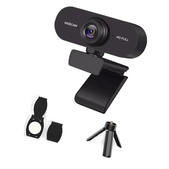 1Set Webcam Set Featuring Flexible Stand And Lens Cover Desktop Camera 1080P/2K/4K Output In Various