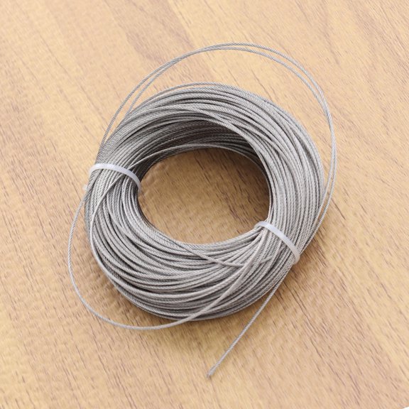 1Set Wire Rope Durable High Tensile Strength Steel Cable for Professionals in Industrial Applications