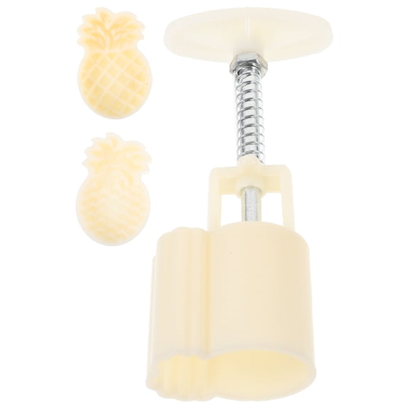 Raindrops White Hand Press Press Mold for Kitchen Use PP Baking Accessories 1 Set