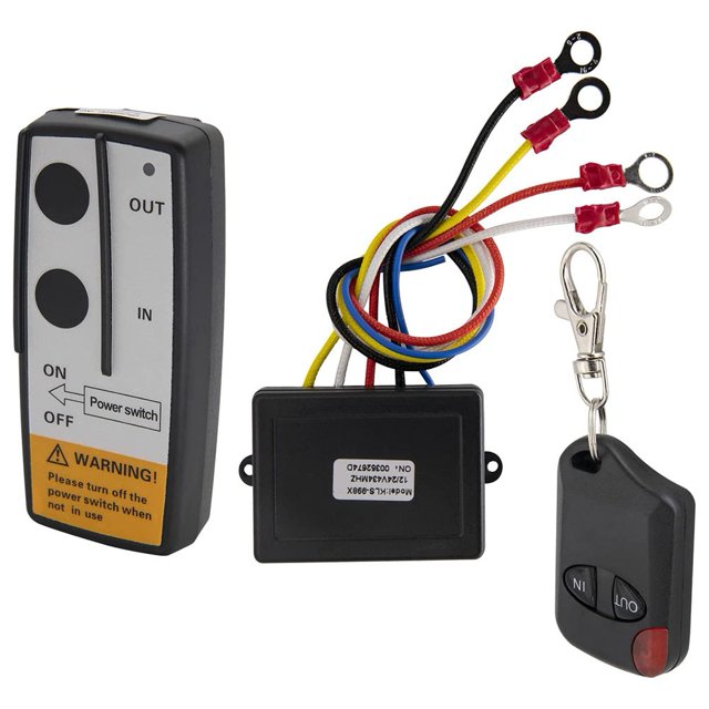 1Sets 12V Wireless Winch Switch Remote Control Kit For Car Atv Suv