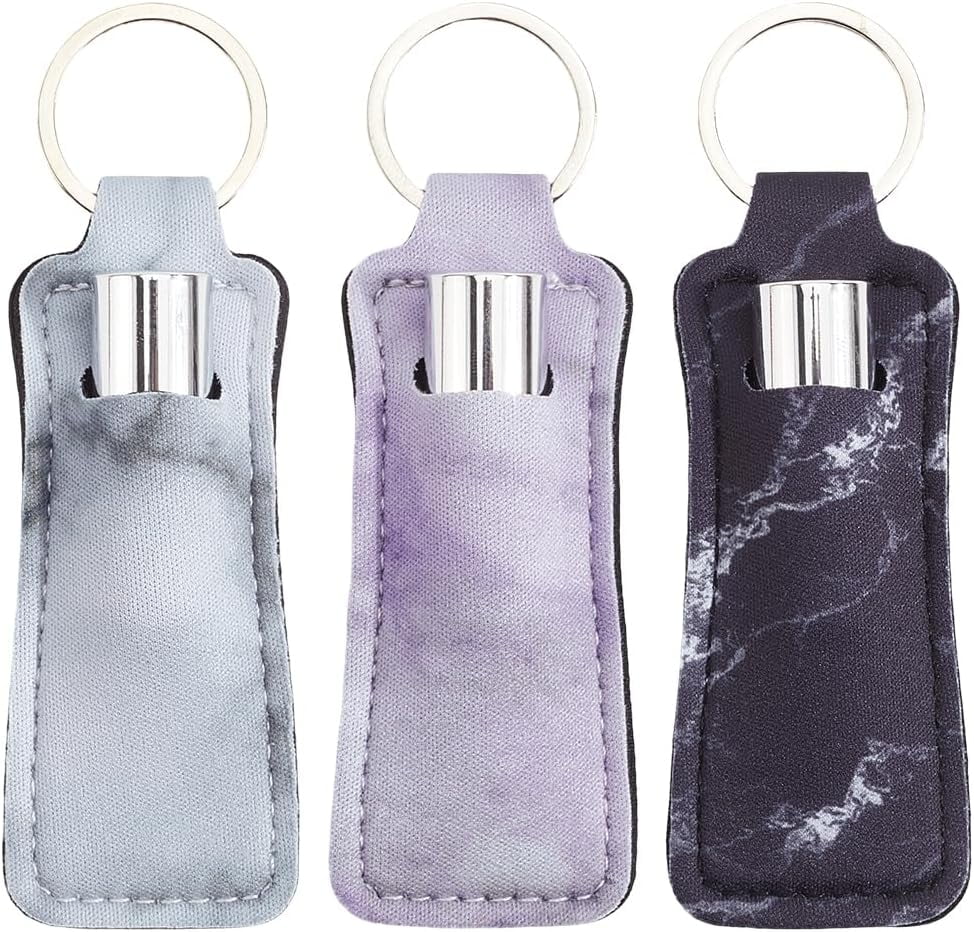 Baxinh Neopren Chapstick-Halter – Schlüsselanhänger Für Lippenpflege, Wasserdicht & Stylisch