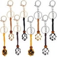 thumbnail image 1 of 1Sets 8 Pcs 4 Styles Stone Holder Keychain 3.7inch Metal Holder Keychain Empty Stone Holder Pendant Adjustable Cage Keychains Holder for Jewelry Making Necklace Bracelet DIY, 1 of 6