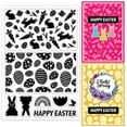 thumbnail image 1 of 1Sheet Egg PVC Plastic Clear Stamps for DIY Scrapbooking Photo Album Decorative Cards Making, 1 of 8