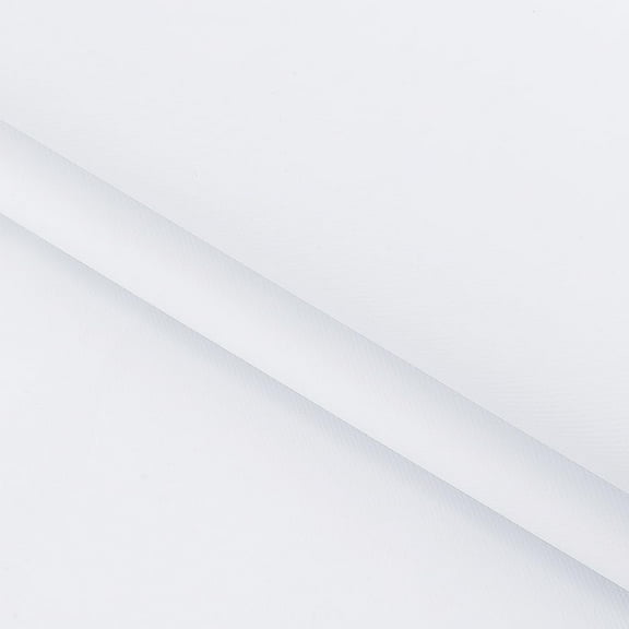 1Sheet Polyester Waterproof Canvas Fabric for DIY Bag Clothing Accessories White 148x0.04cm 2 yard/sheet