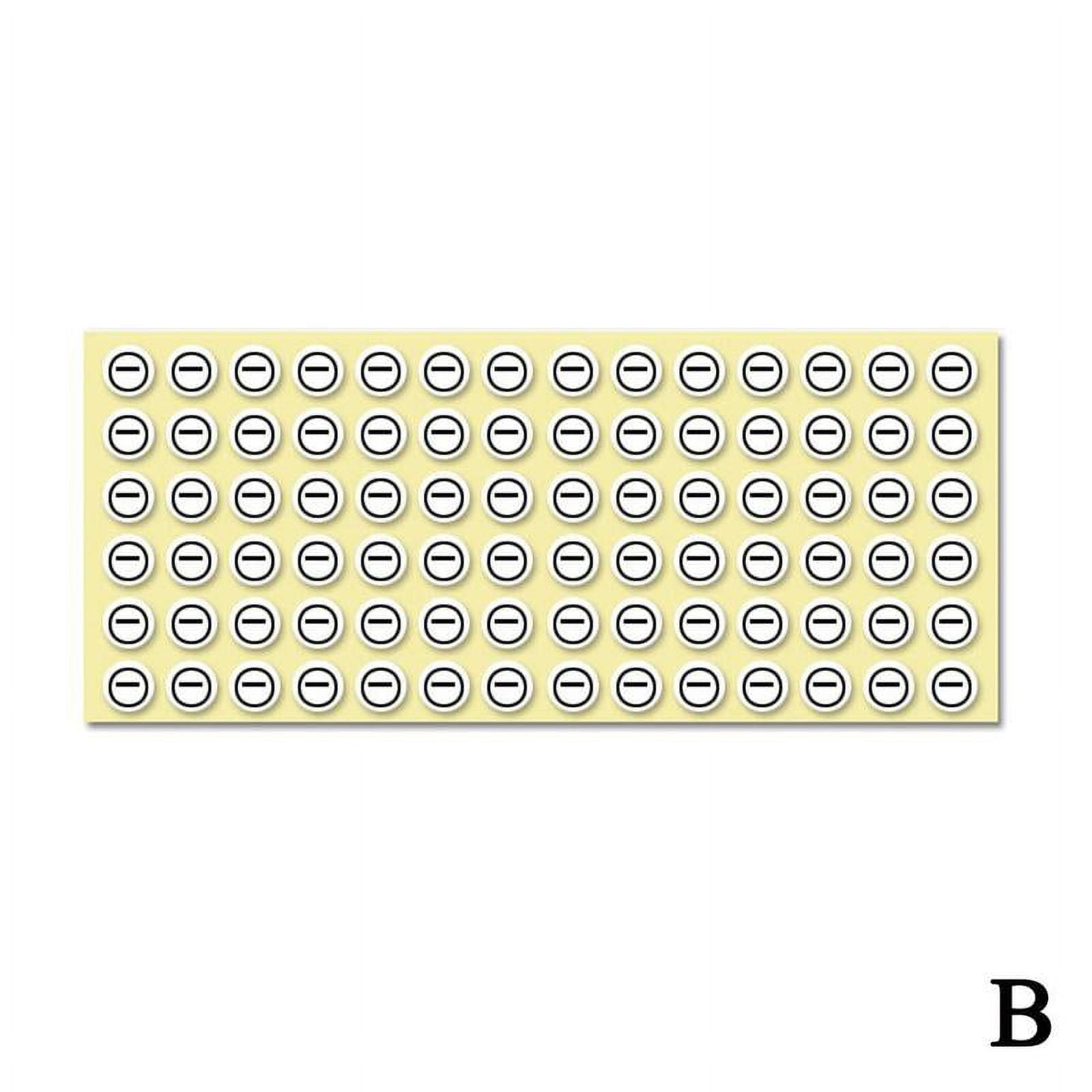 1Sheet Positive & negative labels Sticker Labels Power SPK Label ...