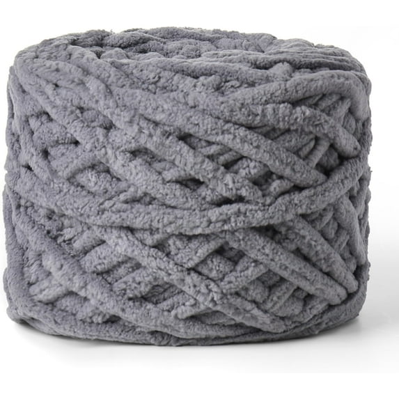 1Skein/3Skeins Plush Chenille Chunky Yarn 100g (49.2yd) - Fluffy Velvet Yarn Crochet for Blanket Knitting and Crocheting - Baby Yarn for Crocheting Soft Yarn