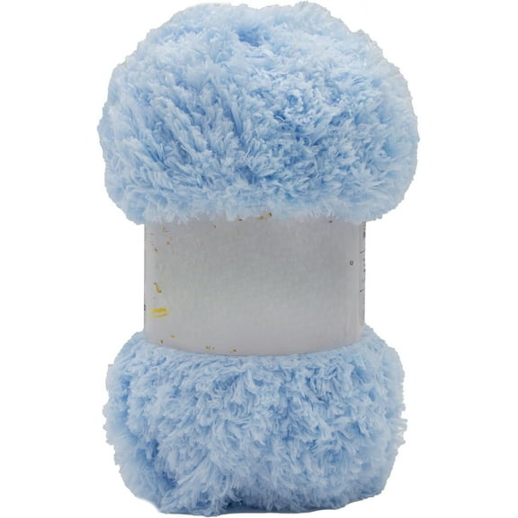 1Skein/4Skeins Polyester Fluffy Soft Chunky Bulky Weight #5 Yarn for Crocheting and Knitting , 3.52oz/Roll , 87Yds/Roll