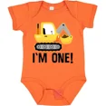 thumbnail image 1 of 1St Birthday Construction Truck Boy Outfit Baby Bodysuit 1 Year Old Bodysuit Cute Baby Onesie, BABY BODYSUIT LAT 4424, 1 of 3