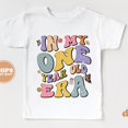 thumbnail image 1 of 1St Birthday Toddler Shirt - In My One Year Old Era Kids Birthday Shirt - First Birthday Toddler Tee TODDLER SHORT SLEEVE TEE BELLA CANVAS 3001T, 1 of 3